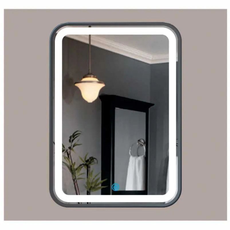 Gương led viền nhôm 50x70cm-4379